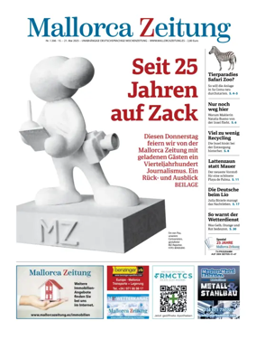 Cover of Mallorca Zeitung