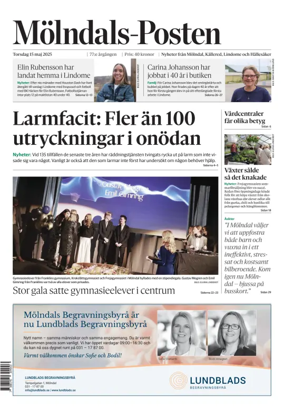 Cover of Mölndals-Posten