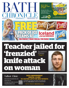 Cover of Bath Chronicle