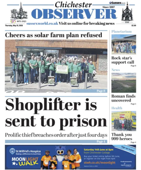 Cover of Chichester Observer