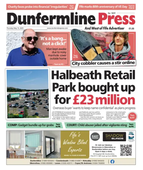 Cover of Dunfermline Press