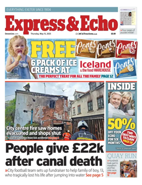 Cover of Express & Echo (City & East Devon Edition)