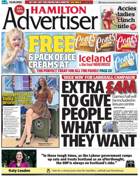 Cover of Hamilton Advertiser