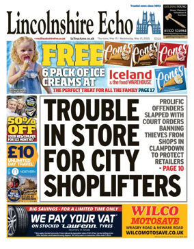 Cover of Lincolnshire Echo