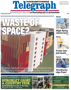 Cover of Northants Evening Telegraph