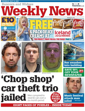 Cover of Runcorn & Widnes Weekly News