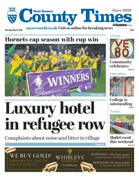 Cover of West Sussex County Times
