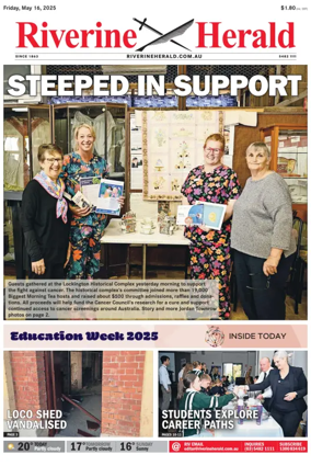 Cover of The Riverine Herald