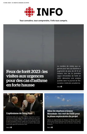 Cover of Radio-Canada Info