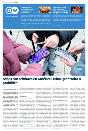 Cover of Deutsche Welle (Spanish edition)