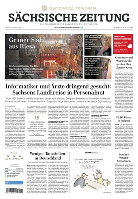 Cover of Sächsische Zeitung  (Kamenz)