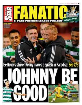 Cover of Irish Daily Star - Fanatic