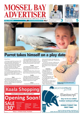 Cover of Mossel Bay Advertiser