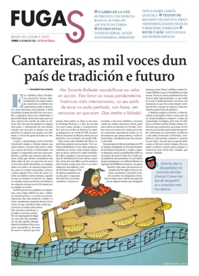 Cover of La Voz de Galicia (Viveiro) - Fugas