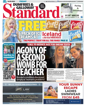 Cover of Dumfries & Galloway Standard