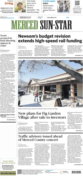 Cover of Merced Sun-Star