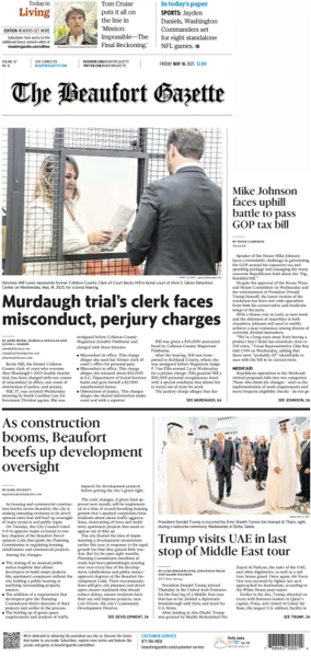 Cover of The Beaufort Gazette