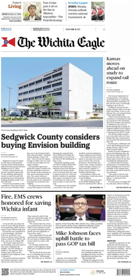 Cover of The Wichita Eagle