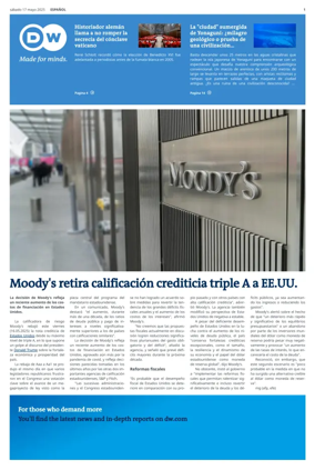 Cover of Deutsche Welle (Spanish edition)