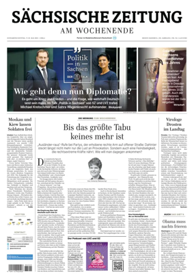 Cover of Sächsische Zeitung  (Dresdner Meißner Land)