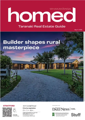 Cover of Homed Taranaki Daily News