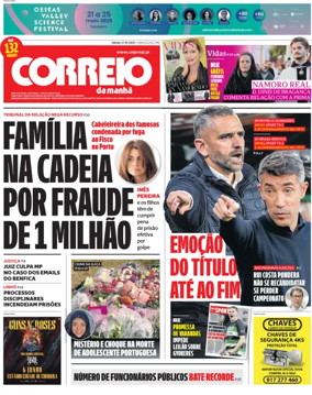 Cover of Correio da Manhã Weekend