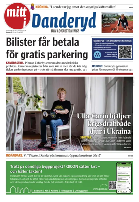 Cover of Danderyds Nyheter