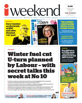 Cover of iNews Weekend