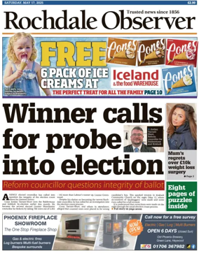 Cover of Rochdale Observer