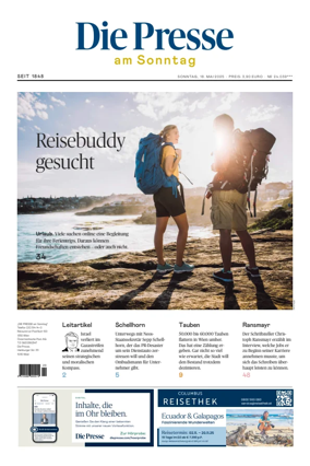 Cover of Die Presse am Sonntag