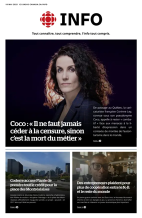 Cover of Radio-Canada Info