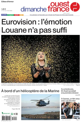 Cover of Dimanche Ouest France (Côtes-d'Armor)
