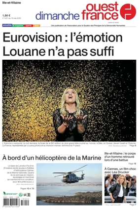 Cover of Dimanche Ouest France (Ille-et-Vilaine)
