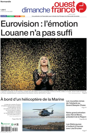 Cover of Dimanche Ouest France (Normandie)