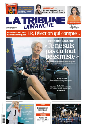 Cover of La Tribune Dimanche (France)