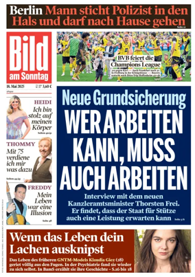 Cover of Bild am Sonntag