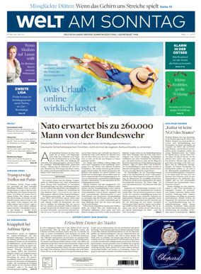 Cover of Welt am Sonntag