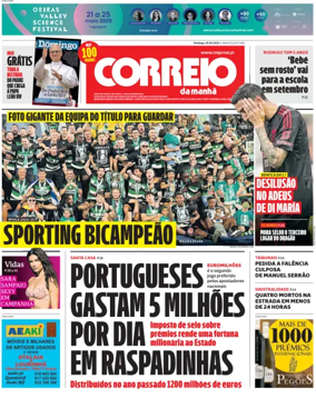 Cover of Correio da Manhã Weekend