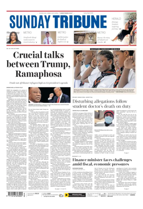 Cover of Sunday Tribune