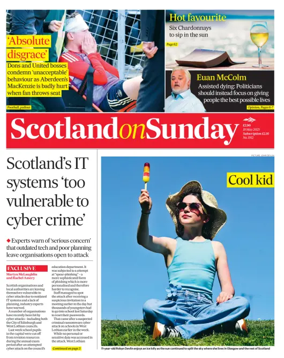 Cover of Scotland on Sunday