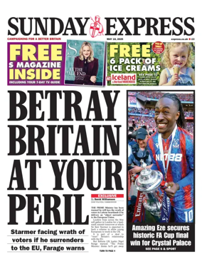 Cover of Sunday Express