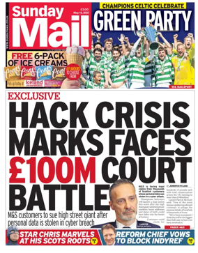 Cover of Sunday Mail (UK)