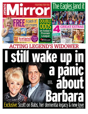 Cover of Sunday Mirror (Northern Ireland)