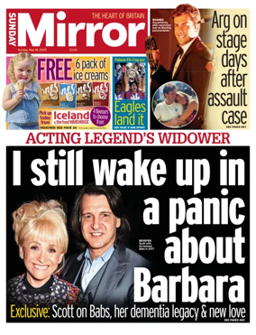 Cover of Sunday Mirror