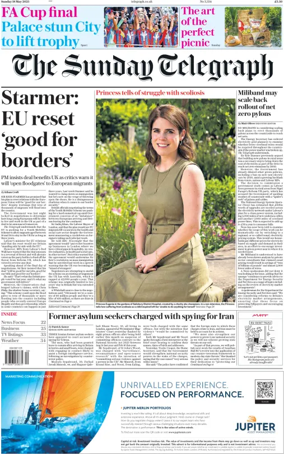 Cover of The Sunday Telegraph