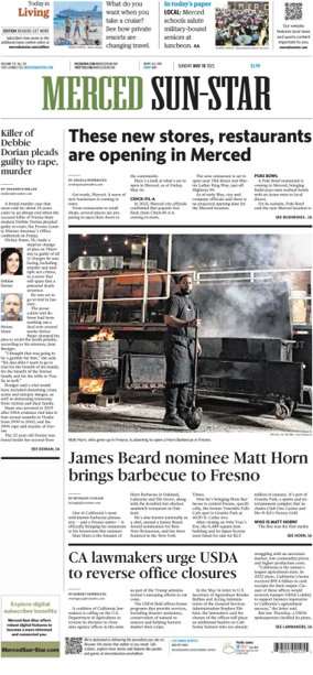 Cover of Merced Sun-Star (Saturday)