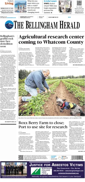 Cover of The Bellingham Herald (Sunday)