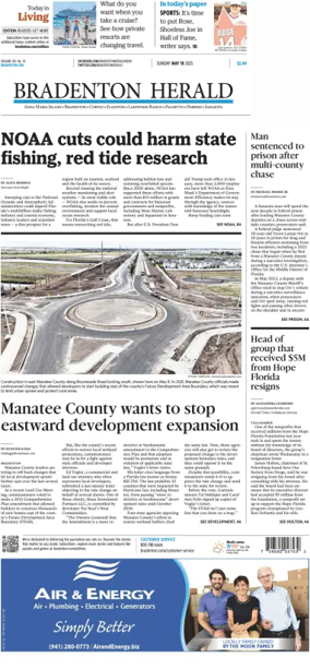 Cover of The Bradenton Herald (Sunday)