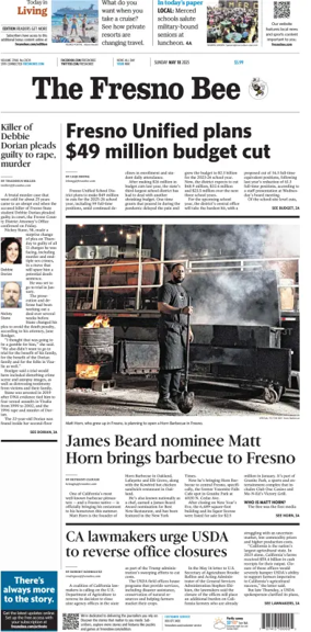 Cover of The Fresno Bee (Sunday)