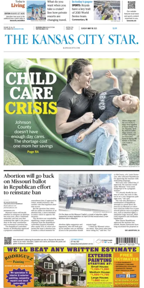 Cover of The Kansas City Star (Sunday)